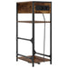 Dulap de noapte Stejar fumuriu 40 x 27 x 76 cm Lemn compozit - WALTI WALTI