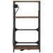 Dulap de noapte Stejar fumuriu 40 x 27 x 76 cm Lemn compozit - WALTI WALTI