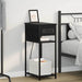 Dulap de noapte Stejar Negru 41 x 28 x 76 cm Lemn compozit - WALTI WALTI
