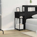 Dulap de noapte Stejar Negru 41 x 28 x 76 cm Lemn compozit - WALTI WALTI