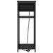 Dulap de noapte Stejar Negru 41 x 28 x 76 cm Lemn compozit - WALTI WALTI