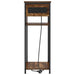 Dulap de noapte Stejar fumuriu 41 x 28 x 76 cm Lemn compozit - WALTI WALTI