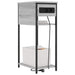 Dulap de noapte Gri Sonoma 41 x 28 x 76 cm Lemn compozit - WALTI WALTI