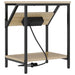 Dulap de noapte Stejar Sonoma 38 x 30 x 48 cm Lemn compozit - WALTI WALTI