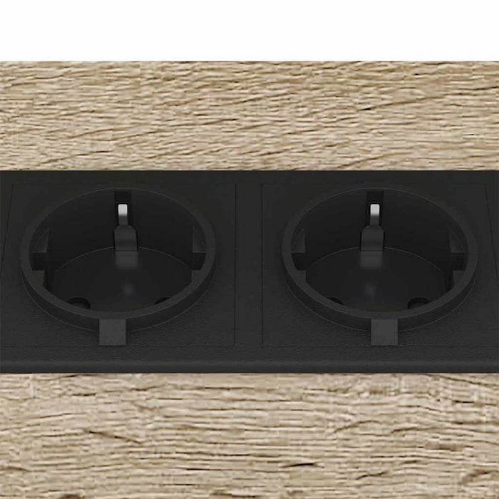 Dulap de noapte 2 pcs Stejar Sonoma 38 x 30 x 48 cm - WALTI WALTI
