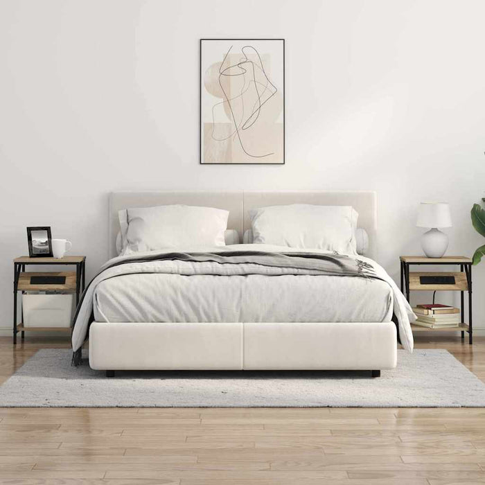Dulap de noapte 2 pcs Stejar Sonoma 38 x 30 x 48 cm - WALTI WALTI