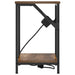 Dulap de noapte Stejar fumuriu 38 x 30 x 48 cm Lemn compozit - WALTI WALTI