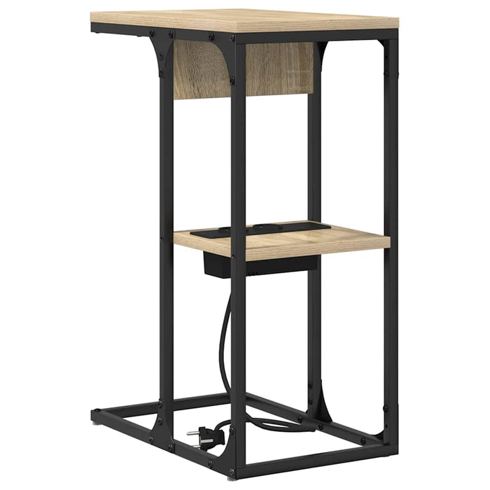 Dulap de noapte Stejar Sonoma 41,5 x 26 x 60,5 cm Lemn compozit - WALTI WALTI