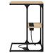 Dulap de noapte Stejar Sonoma 41,5 x 26 x 60,5 cm Lemn compozit - WALTI WALTI