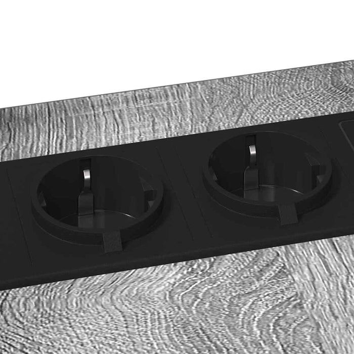 Dulap de noapte Gri Sonoma 41,5 x 26 x 60,5 cm Lemn compozit - WALTI WALTI