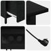 Dulap de noapte Stejar Negru 60 x 30 x 61 cm Lemn compozit - WALTI WALTI