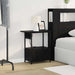 Dulap de noapte Stejar Negru 60 x 30 x 61 cm Lemn compozit - WALTI WALTI