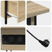 Dulap de noapte Stejar Sonoma 60 x 30 x 61 cm Lemn compozit - WALTI WALTI