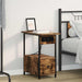 Dulap de noapte Stejar fumuriu 60 x 30 x 61 cm Lemn compozit - WALTI WALTI