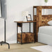 Dulap de noapte Stejar fumuriu 60 x 30 x 61 cm Lemn compozit - WALTI WALTI