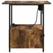 Dulap de noapte Stejar fumuriu 60 x 30 x 61 cm Lemn compozit - WALTI WALTI