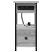 Dulap de noapte Gri Sonoma 60 x 30 x 61 cm Lemn compozit - WALTI WALTI
