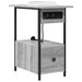 Dulap de noapte Gri Sonoma 60 x 30 x 61 cm Lemn compozit - WALTI WALTI