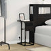 Dulap de noapte Stejar Negru 41,5 x 26 x 60,5 cm Lemn compozit - WALTI WALTI