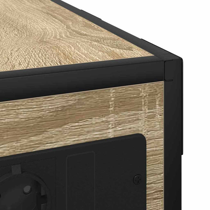 Dulap de noapte Stejar Sonoma 41,5 x 26 x 60,5 cm Lemn compozit - WALTI WALTI