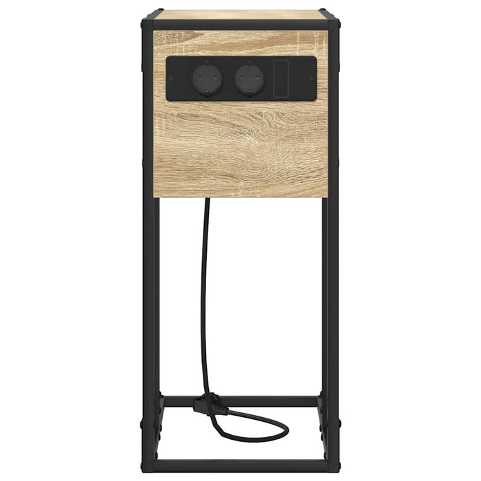 Dulap de noapte Stejar Sonoma 41,5 x 26 x 60,5 cm Lemn compozit - WALTI WALTI