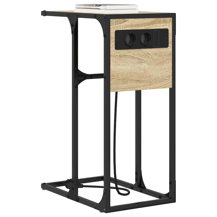 Dulap de noapte Stejar Sonoma 41,5 x 26 x 60,5 cm Lemn compozit - WALTI WALTI