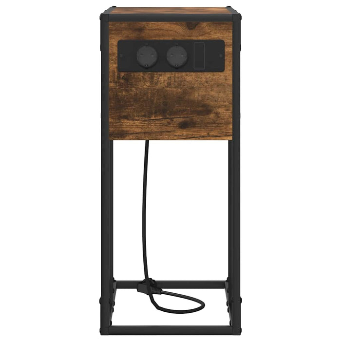 Dulap de noapte Stejar fumuriu 41,5 x 26 x 60,5 cm - WALTI WALTI