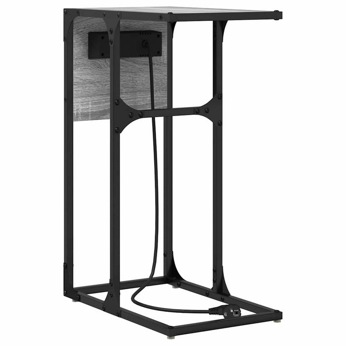 Dulap de noapte Gri Sonoma 41,5 x 26 x 60,5 cm Lemn compozit - WALTI WALTI
