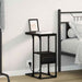 Dulap de noapte Stejar Negru 41,5 x 26 x 60,5 cm Lemn compozit - WALTI WALTI