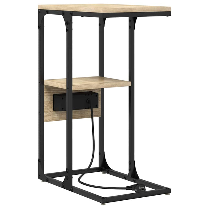 Dulap de noapte Stejar sonoma 41.5 x 26 x 60.5 cm Lemn compozit - WALTI WALTI