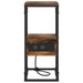 Dulap de noapte Stejar afumat 41.5 x 26 x 60.5 cm Lemn compozit - WALTI WALTI