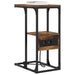 Dulap de noapte Stejar afumat 41.5 x 26 x 60.5 cm Lemn compozit - WALTI WALTI