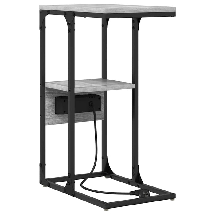 Dulap de noapte sonoma gri 41.5 x 26 x 60.5 cm Lemn compozit - WALTI WALTI