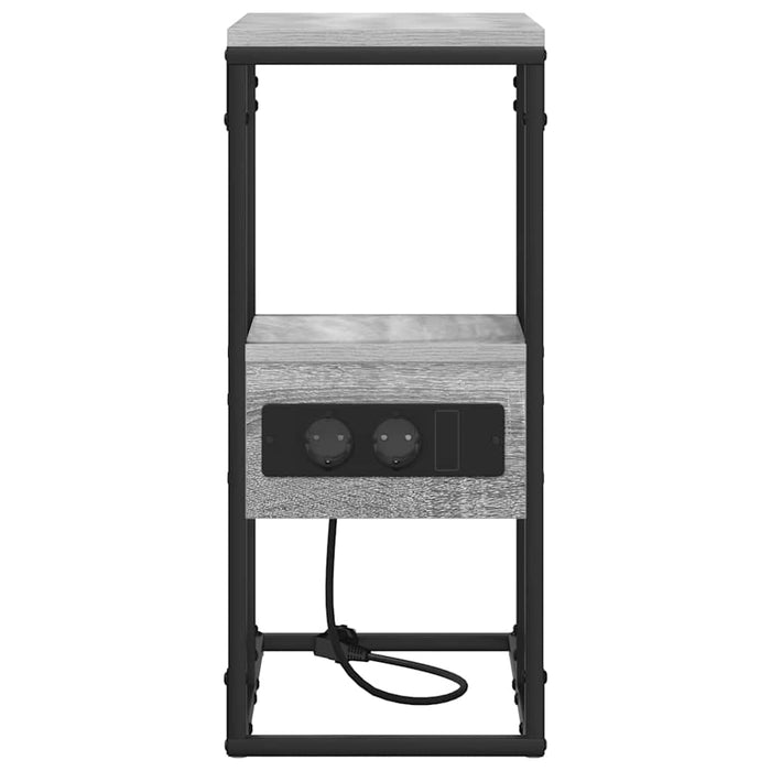 Dulap de noapte sonoma gri 41.5 x 26 x 60.5 cm Lemn compozit - WALTI WALTI