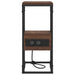 Dulap de noapte Stejar brun 41.5 x 26 x 60.5 cm Lemn compozit - WALTI WALTI
