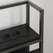 Tăblie de depozitare cu raft Stejar negru 75 cm Lemn compozit - WALTI WALTI