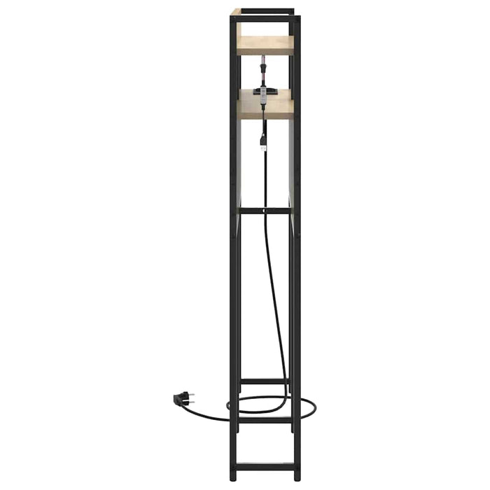 Tăblie de depozitare cu raft Stejar sonoma 80 cm Lemn compozit - WALTI WALTI