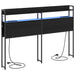 Tăblie de depozitare cu raft Stejar negru 140,5 x 15 x 98 cm - WALTI WALTI