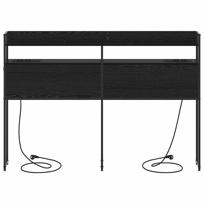 Tăblie de depozitare cu raft Stejar negru 140,5 x 15 x 98 cm - WALTI WALTI