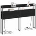 Tăblie de depozitare cu raft Stejar negru 140,5 x 15 x 98 cm - WALTI WALTI