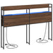 Tăblie de depozitare cu raft Stejar brun 140,5 x 15 x 98 cm - WALTI WALTI