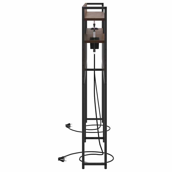 Tăblie de depozitare cu raft Stejar brun 140,5 x 15 x 98 cm - WALTI WALTI