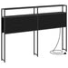 Tăblie de depozitare cu raft Stejar negru 120 cm Lemn compozit - WALTI WALTI