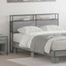 Tăblie de depozitare cu raft sonoma gri 135 cm Lemn compozit - WALTI WALTI