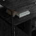 Cabinet cu Stație de Încărcare Stejar Negru 61 x 46 x 67 cm - WALTI WALTI