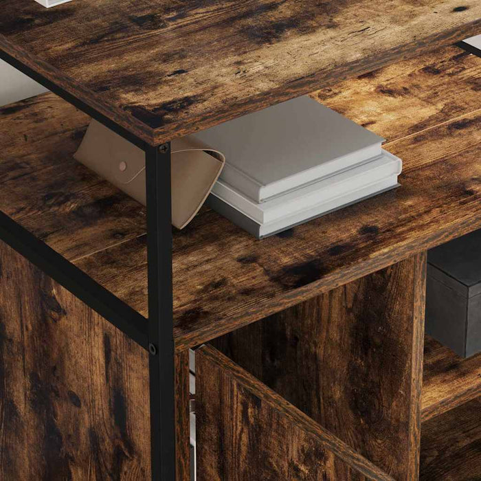 Cabinet cu Stație de Încărcare Stejar fumuriu 61 x 46 x 67 cm - WALTI WALTI