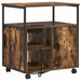 Cabinet cu Stație de Încărcare Stejar fumuriu 61 x 46 x 67 cm - WALTI WALTI
