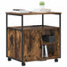 Cabinet cu Stație de Încărcare Stejar fumuriu 61 x 46 x 67 cm - WALTI WALTI