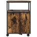 Cabinet cu Stație de Încărcare Stejar fumuriu 61 x 46 x 67 cm - WALTI WALTI