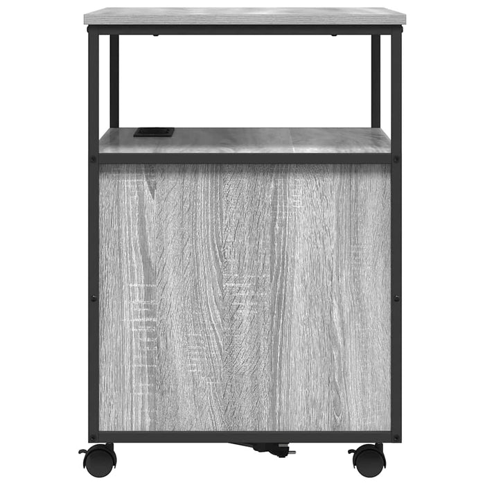 Cabinet cu Stație de Încărcare Gri Sonoma 61 x 46 x 67 cm - WALTI WALTI